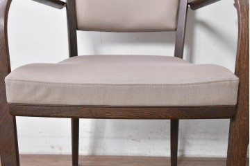 中古　カリモク家具(karimoku)　CT73シリーズ　曲木のアームが美しいアームチェア2脚セット　定価(2脚合計)約18万円　(R-087340)