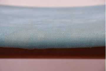 《張地の張り替え加工費込み》　スウェーデンヴィンテージ　希少モデル　Albin Johansson & Soner(アルビン・ヨハンソン&セーナー)　Storken(ストーケン)　背もたれのカーブが印象的なチーク材のダイニングチェア4脚セット　(R-087343)