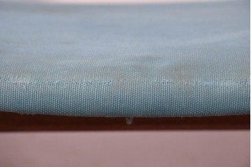 《張地の張り替え加工費込み》　スウェーデンヴィンテージ　希少モデル　Albin Johansson & Soner(アルビン・ヨハンソン&セーナー)　Storken(ストーケン)　背もたれのカーブが印象的なチーク材のダイニングチェア4脚セット　(R-087343)