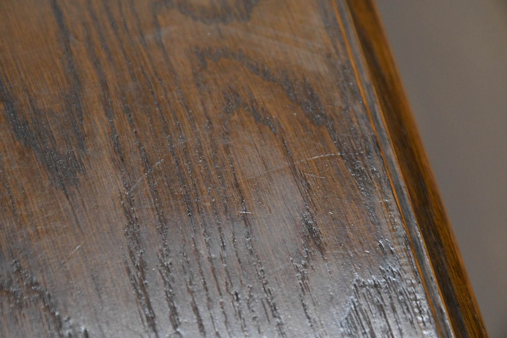 中古　美品　希少な廃番品!　菱形装飾と美しい木目が印象的なサイドキャビネット　(R-087348)