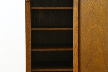 中古　美品　希少な廃番品!　三越家具　COUNTRY HOUSE(カントリーハウス)　Brugge(ブルージュ)　菱形装飾と美しい木目が印象的なサイドキャビネット　(R-087348)