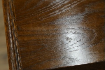 中古　美品　希少な廃番品!　三越家具　COUNTRY HOUSE(カントリーハウス)　Brugge(ブルージュ)　菱形装飾と美しい木目が印象的なサイドキャビネット　(R-087348)