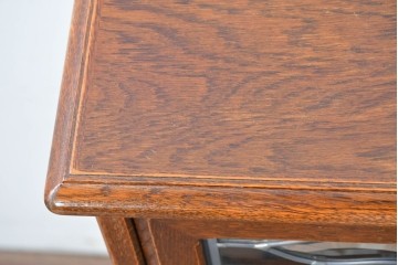 中古　美品　希少な廃番品!　ステンドグラスが目を引く5段チェスト　(R-087349)