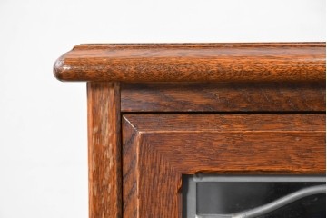 中古　美品　希少な廃番品!　ステンドグラスが目を引く5段チェスト　(R-087349)