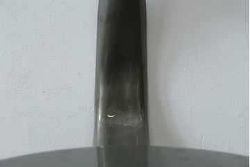 中古　美品　フランス　オールスチール製　Whale Tail(ホエールテイル・チェア)　工業用チェアの名作!　Nicolle Chair(ニコルチェア)　定価約6万円　(R-087359)