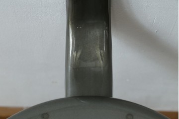 中古　美品　フランス　オールスチール製　Whale Tail(ホエールテイル・チェア)　工業用チェアの名作!　Nicolle Chair(ニコルチェア)　定価約6万円　(R-087359)