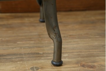 中古　美品　フランス　オールスチール製　Whale Tail(ホエールテイル・チェア)　工業用チェアの名作!　Nicolle Chair(ニコルチェア)　定価約6万円　(R-087359)