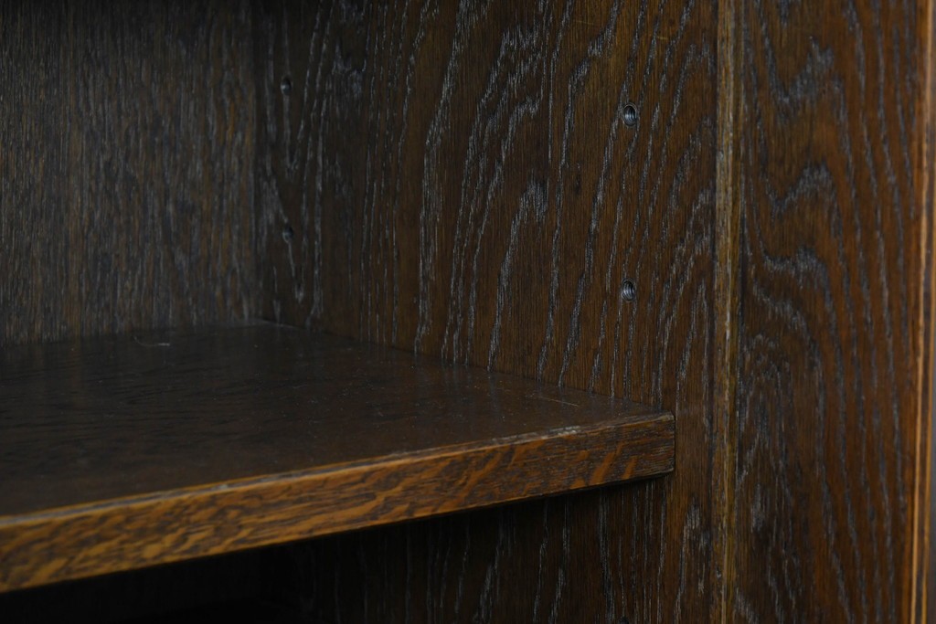 中古　美品　希少な廃番品　三越家具(現カントリーハウス)　Brugge(ブルージュ)　優美な装飾のミラー付きキャビネット　(R-087360)