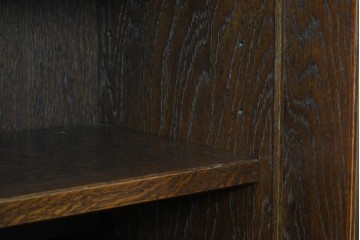 中古　美品　希少な廃番品　三越家具(現カントリーハウス)　Brugge(ブルージュ)　優美な装飾のミラー付きキャビネット　(R-087360)