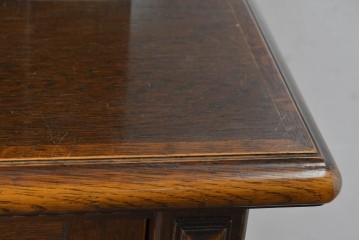 中古　美品　希少な廃番品　三越家具(現カントリーハウス)　Brugge(ブルージュ)　優美な装飾のミラー付きキャビネット　(R-087360)