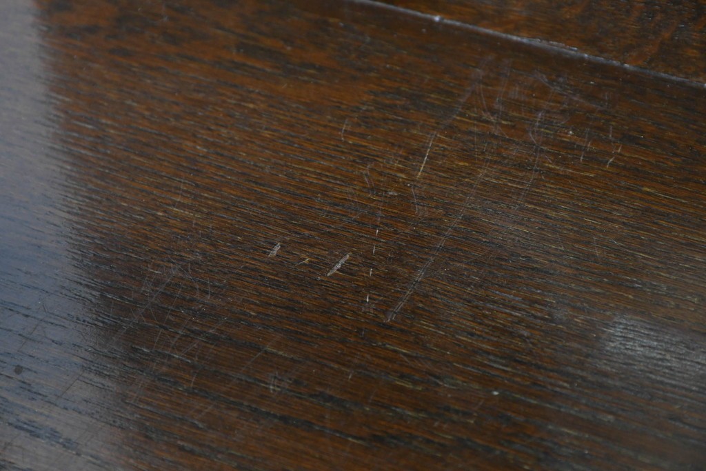 中古　美品　希少な廃番品　三越家具(現カントリーハウス)　Brugge(ブルージュ)　優美な装飾のミラー付きキャビネット　(R-087360)