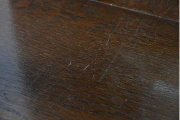 中古　美品　希少な廃番品　三越家具(現カントリーハウス)　Brugge(ブルージュ)　優美な装飾のミラー付きキャビネット　(R-087360)