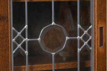 中古　美品　希少な廃番品　三越家具(現カントリーハウス)　Brugge(ブルージュ)　優美な装飾のミラー付きキャビネット　(R-087360)