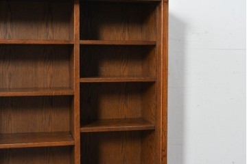 中古　希少な廃番品　三越家具(現カントリーハウス)　Brugge(ブルージュ)　ステンドグラス入り扉のサイドボード　(R-087361)