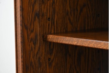 中古　希少な廃番品　三越家具(現カントリーハウス)　Brugge(ブルージュ)　ステンドグラス入り扉のサイドボード　(R-087361)