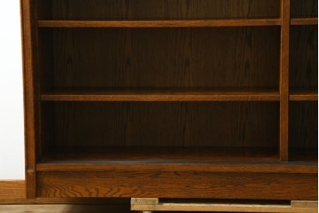 中古　希少な廃番品　三越家具(現カントリーハウス)　Brugge(ブルージュ)　ステンドグラス入り扉のサイドボード　(R-087361)