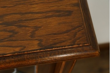 中古　希少な廃番品　三越家具(現カントリーハウス)　Brugge(ブルージュ)　ステンドグラス入り扉のサイドボード　(R-087361)