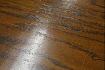 中古　希少な廃番品　三越家具(現カントリーハウス)　Brugge(ブルージュ)　ステンドグラス入り扉のサイドボード　(R-087361)
