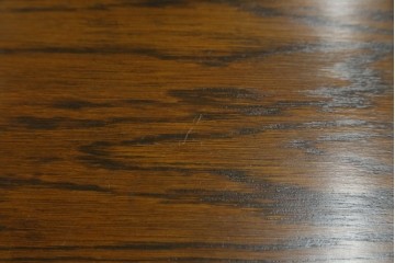 中古　希少な廃番品　三越家具(現カントリーハウス)　Brugge(ブルージュ)　ステンドグラス入り扉のサイドボード　(R-087361)