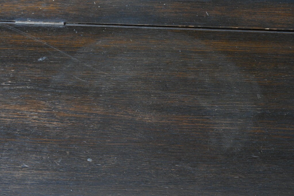 イギリスアンティーク　オーク材　クラシカルで重厚感のある収納付きモンクスベンチ　(R-087363)