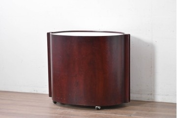 イタリアアンティーク　Tecno(テクノ)社　Eugenio Gerli(エウジェニオ・ジェルリ)デザイン　「Jamaica」　B106　ユニークなフォルムのバーキャビネット　(R-087365)