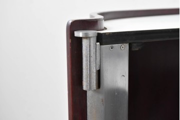 イタリアアンティーク　Tecno(テクノ)社　Eugenio Gerli(エウジェニオ・ジェルリ)デザイン　「Jamaica」　B106　ユニークなフォルムのバーキャビネット　(R-087365)