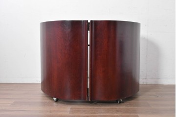 イタリアアンティーク　Tecno(テクノ)社　Eugenio Gerli(エウジェニオ・ジェルリ)デザイン　「Jamaica」　B106　ユニークなフォルムのバーキャビネット　(R-087365)