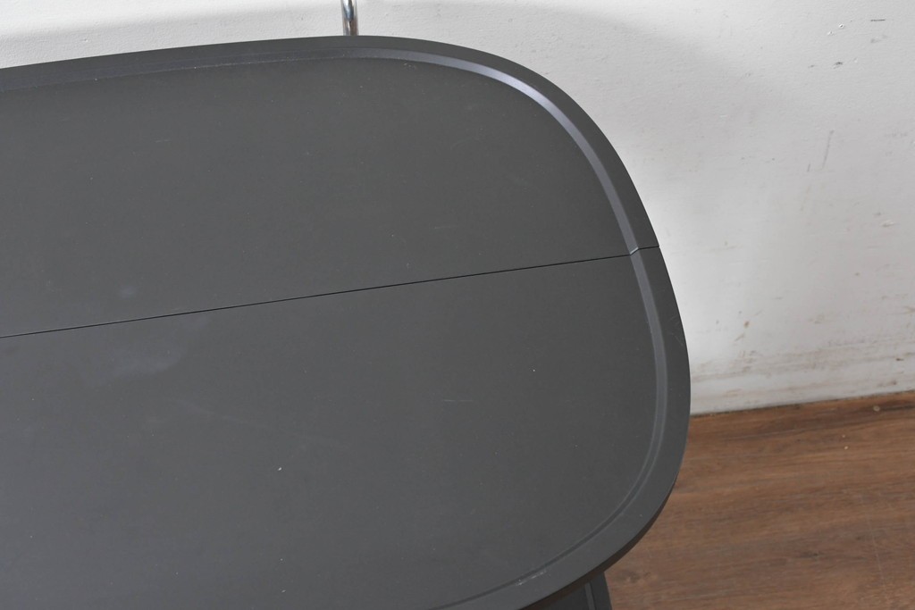 中古　イタリア　Kartell(カルテル)　GASTONE(ガストーネ)　折り畳めるトロリーワゴン　定価約15万円　(R-087366)