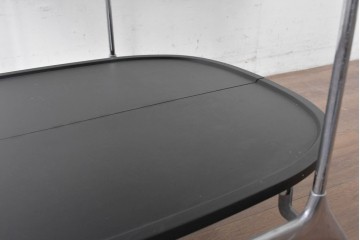 中古　イタリア　Kartell(カルテル)　GASTONE(ガストーネ)　折り畳めるトロリーワゴン　定価約15万円　(R-087366)