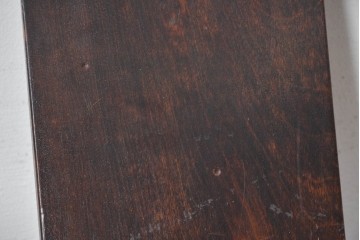 中古　美品　松本民芸家具　ラッシ座(ガマ座)がお洒落な#77型曲肘付きイス2脚セット　定価(2脚合計)約56万円　(R-087368)