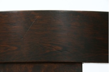 中古　美品　松本民芸家具　ラッシ座(ガマ座)がお洒落な#77型曲肘付きイス2脚セット　定価(2脚合計)約56万円　(R-087368)