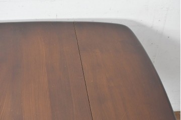 中古　美品　ERCOL(アーコール)　希少なスクエアモデルのドロップリーフテーブル　(R-087370)