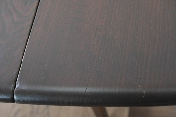 中古　美品　ERCOL(アーコール)　希少なスクエアモデルのドロップリーフテーブル　(R-087370)