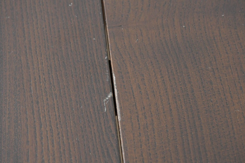 中古　美品　ERCOL(アーコール)　希少なスクエアモデルのドロップリーフテーブル　(R-087370)