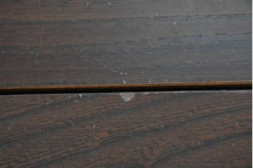 中古　美品　ERCOL(アーコール)　希少なスクエアモデルのドロップリーフテーブル　(R-087370)