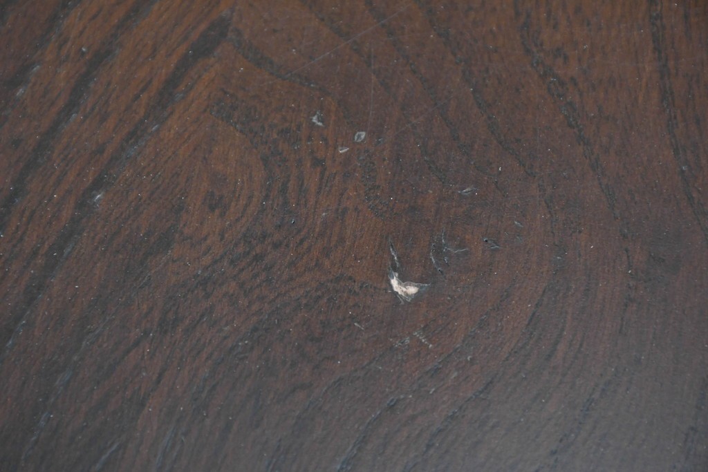 中古　美品　ERCOL(アーコール)　希少なスクエアモデルのドロップリーフテーブル　(R-087370)