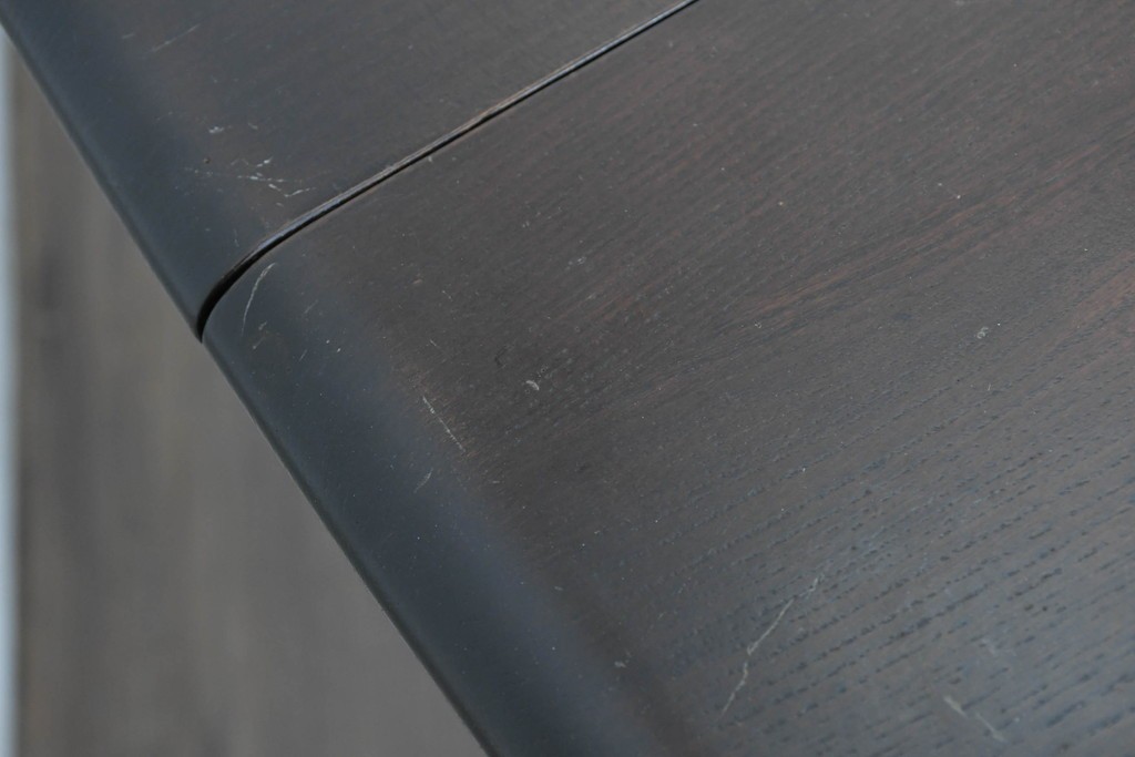 中古　美品　ERCOL(アーコール)　希少なスクエアモデルのドロップリーフテーブル　(R-087370)