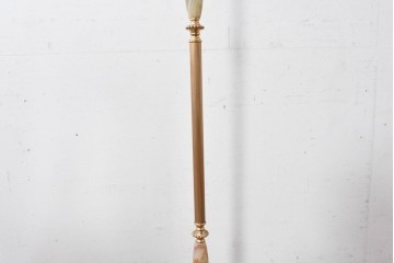 海外ヴィンテージ　真鍮ベースのフロアスタンド　(R-087374)