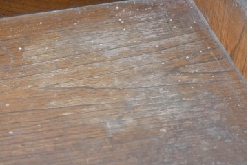 和製アンティーク　栓材　透かし彫りの意匠が目を惹くガラス扉の本箱　(R-087377)