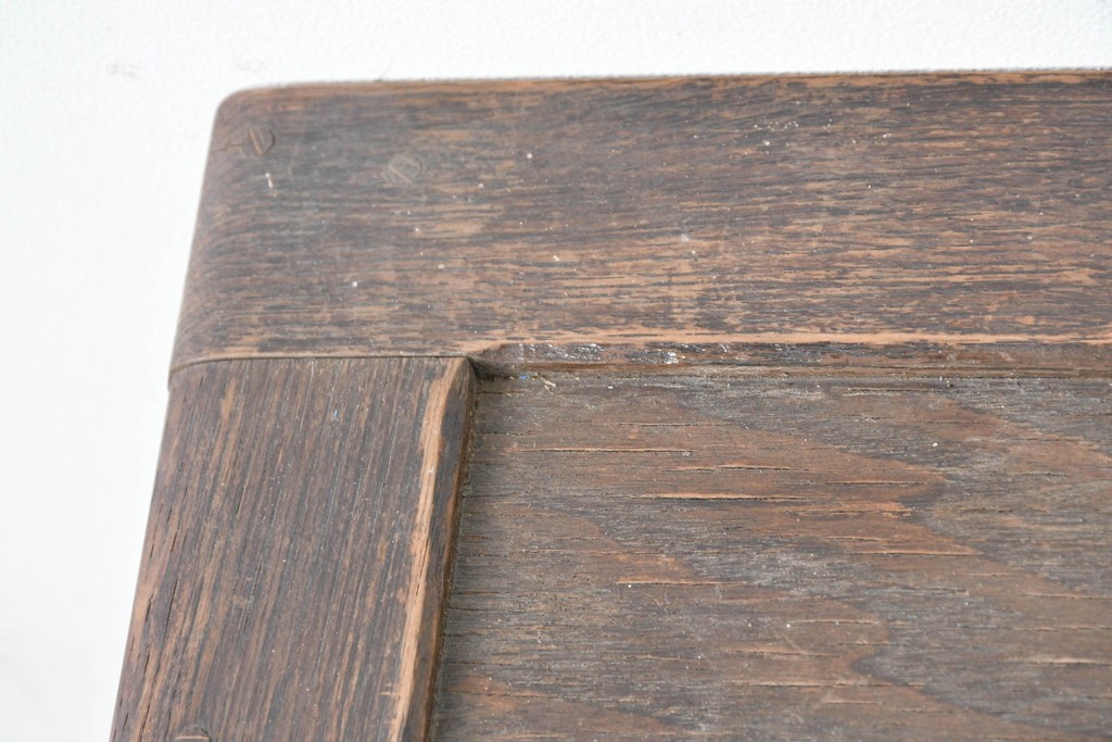 和製アンティーク　レトロな透かし彫り入り本箱　(R-087378)