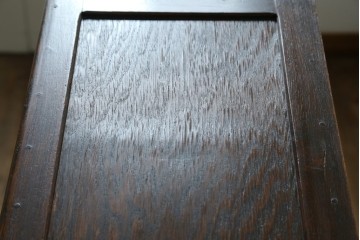 和製アンティーク　レトロな透かし彫り入り本箱　(R-087378)
