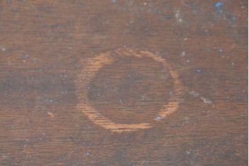 和製アンティーク　人気の薄型　圧迫感なく取り入れやすい片袖机　(R-087379)