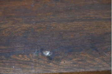 和製アンティーク　上手物!!　栓材　上置き棚付き　引き出し6杯のカウンターデスク　(R-087382)