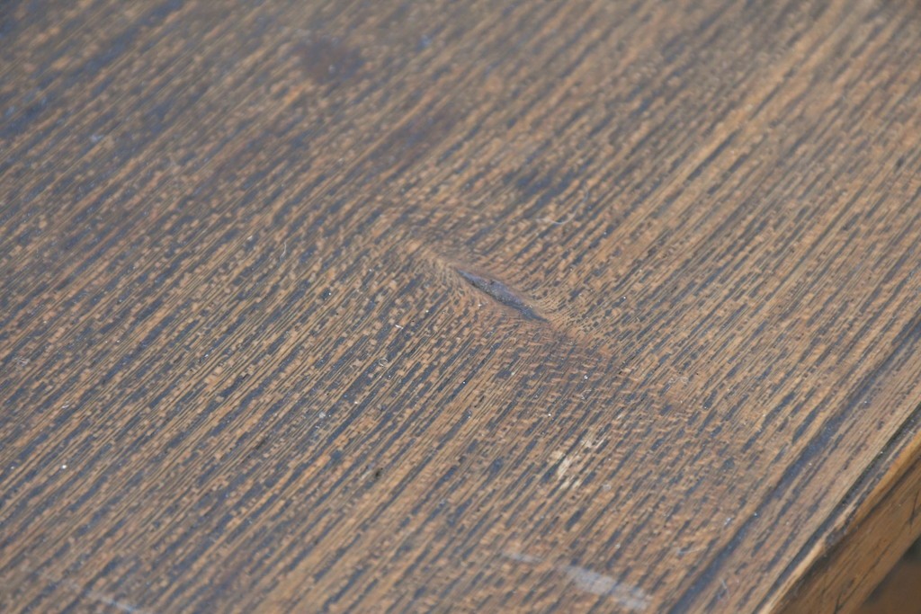 和製アンティーク　上手物!!　栓材　上置き棚付き　引き出し6杯のカウンターデスク　(R-087382)