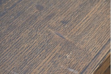 和製アンティーク　上手物!!　栓材　上置き棚付き　引き出し6杯のカウンターデスク　(R-087382)