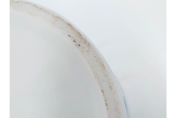 深川製磁　染錦　高さ約32cm　木蓮孔雀が印象的な花瓶　(R-087387)