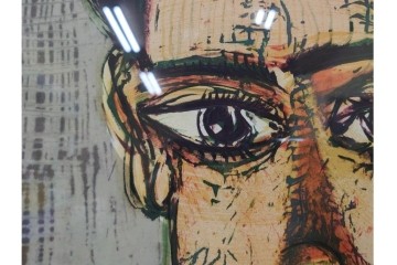 真作　パブロ・ピカソ　「ドラ・マールの肖像」　人物画のリトグラフポスター　外箱付き　(R-087393)