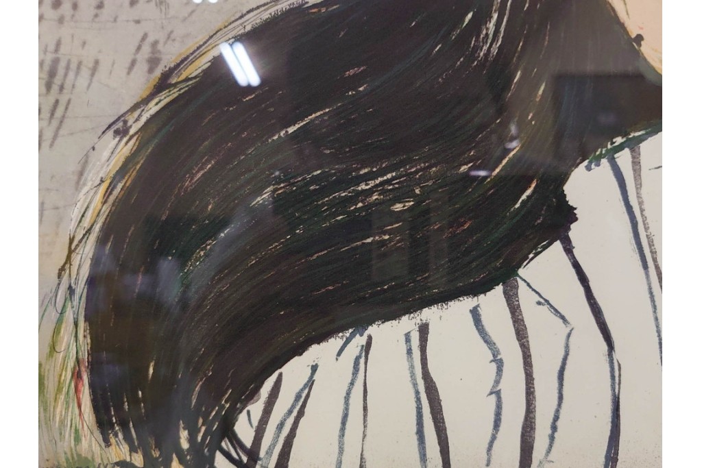 真作　パブロ・ピカソ　「ドラ・マールの肖像」　人物画のリトグラフポスター　外箱付き　(R-087393)