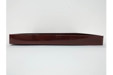 大正から昭和初期　輪島塗　在銘　松喰鶴文の蒔絵が上品な四方盆5点セット　(R-087399)