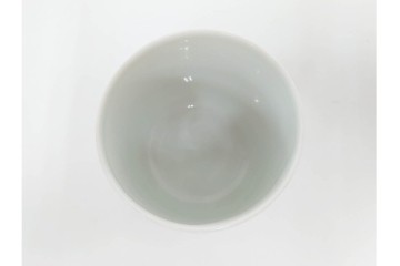 今泉今右衛門　有田焼　錦葵絵の銘々皿(4.1寸)5点・花画の湯呑2点セット　共箱付き　(R-087401)